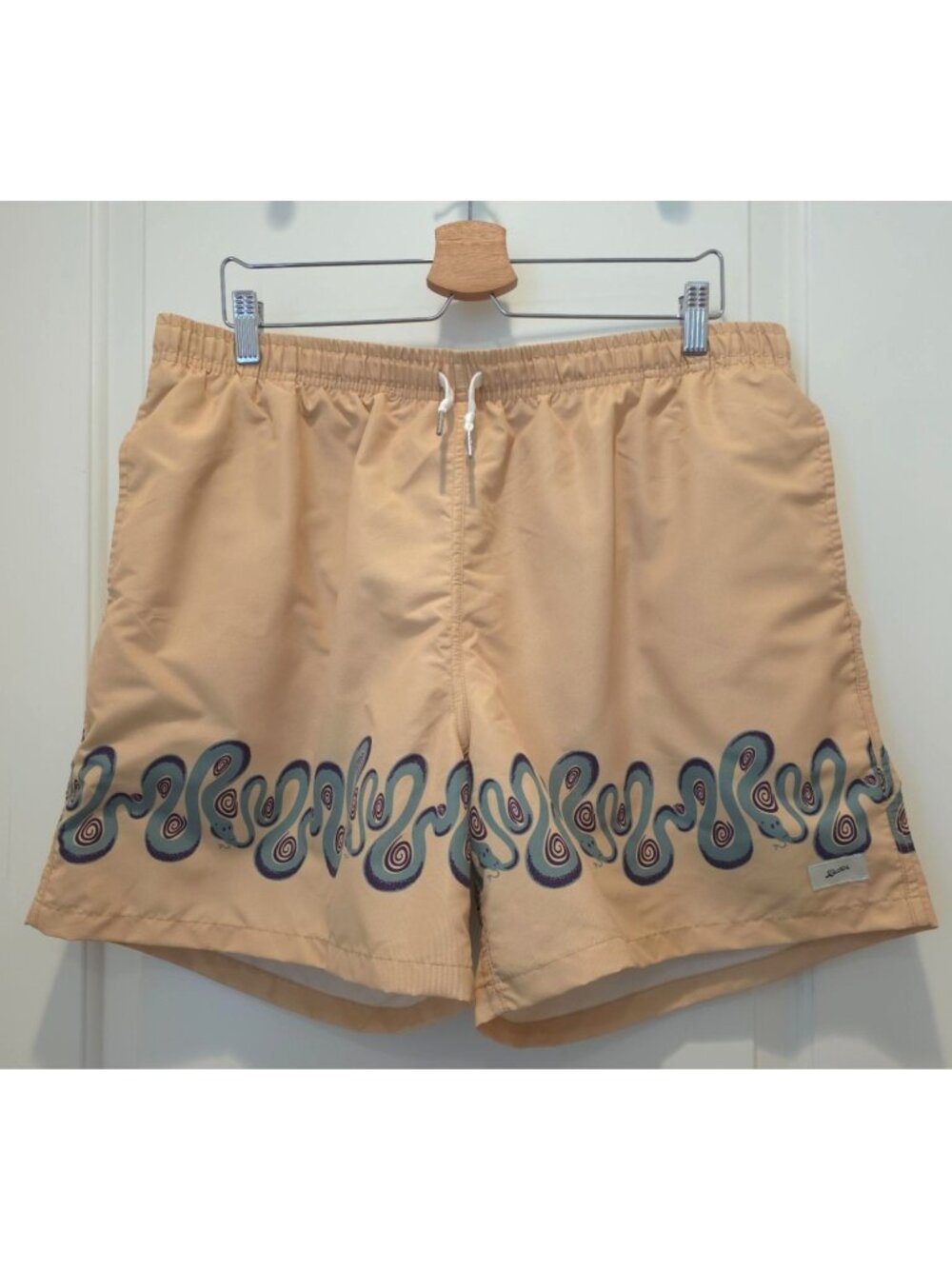 NWOT Bather DIZZY BOA 5.5" Oat Swim Lined Trunks Shorts Men's 2XL
